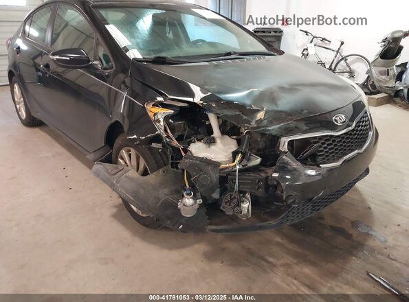 KNAFX4A69G5589706 2016 KIA FORTE Черный Вид спереди