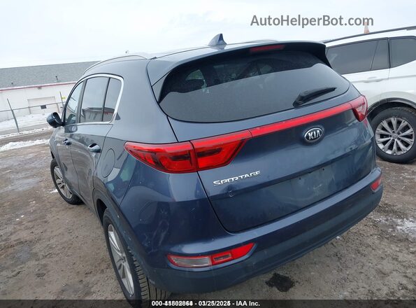 KNDPMCAC1K7551030 2019 KIA SPORTAGE Light Blue Задняя левая четверть