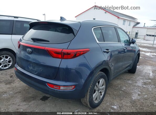 KNDPMCAC1K7551030 2019 KIA SPORTAGE Light Blue Задняя правая четверть