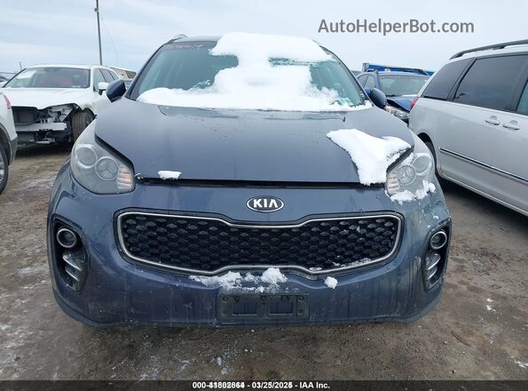 KNDPMCAC1K7551030 2019 KIA SPORTAGE Light Blue Вид спереди