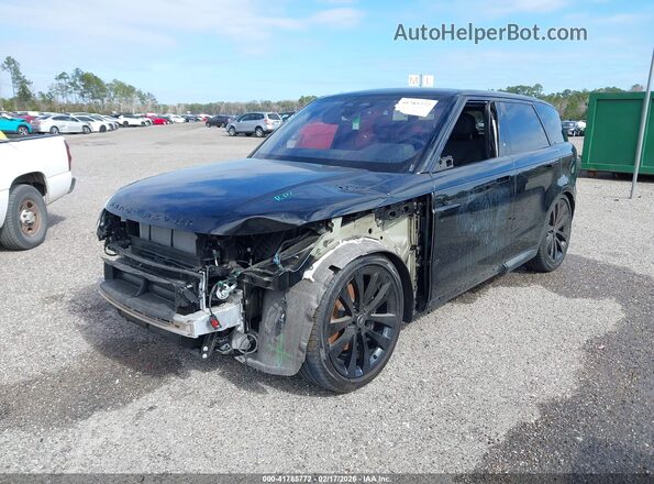 SAL1P9EU5PA151185 2023 LAND ROVER RANGE ROVER SPORT Черный Передняя левая четверть