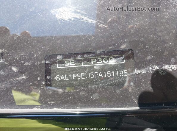 SAL1P9EU5PA151185 2023 LAND ROVER RANGE ROVER SPORT Черный Вид подкапотного пространства
