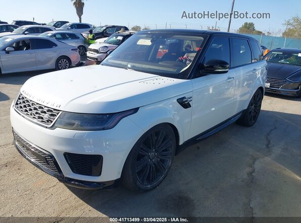 SALWR2RV4JA194496 2018 LAND ROVER RANGE ROVER SPORT White Przód lewy