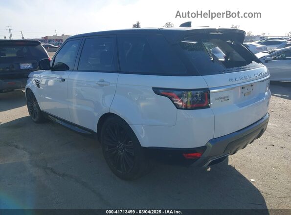 SALWR2RV4JA194496 2018 LAND ROVER RANGE ROVER SPORT White Tył lewy