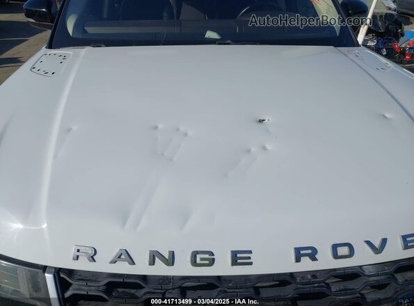 SALWR2RV4JA194496 2018 LAND ROVER RANGE ROVER SPORT White Widok z przodu