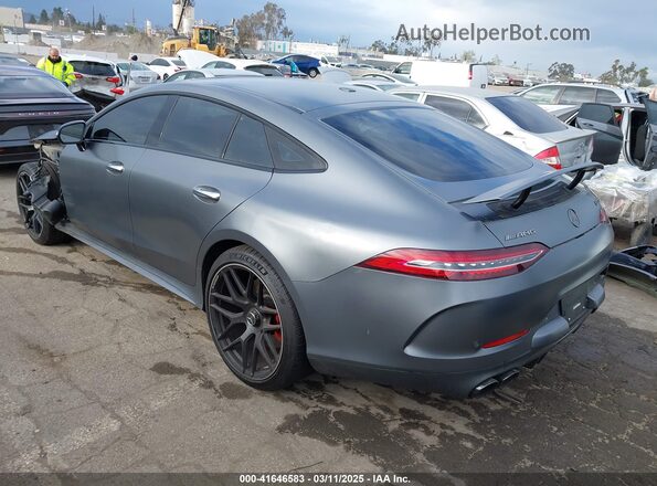 W1K7X6BBXNA050620 2022 MERCEDES-BENZ AMG GT 53 4-DOOR COUPE Gray Trasero izquierdo