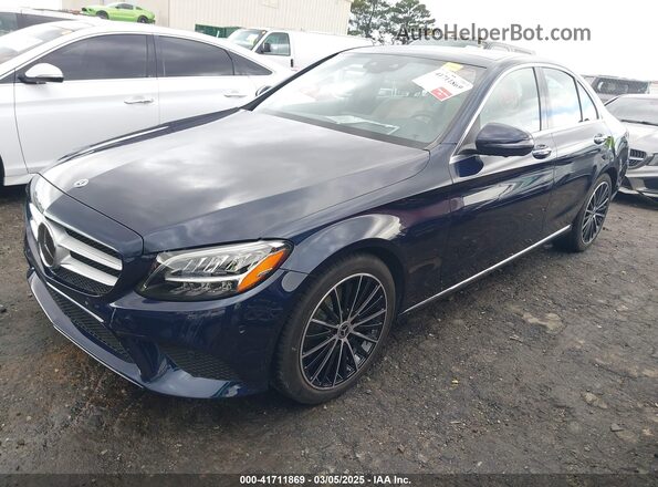W1KWF8DB5MR637394 2021 MERCEDES-BENZ C-CLASS Blue Front left