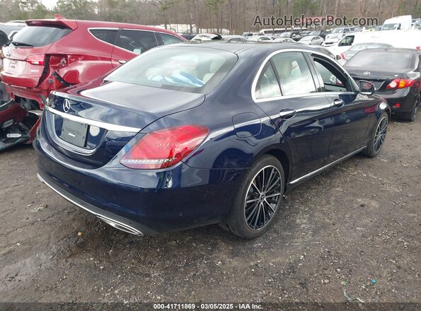 W1KWF8DB5MR637394 2021 MERCEDES-BENZ C-CLASS Blue Rear right