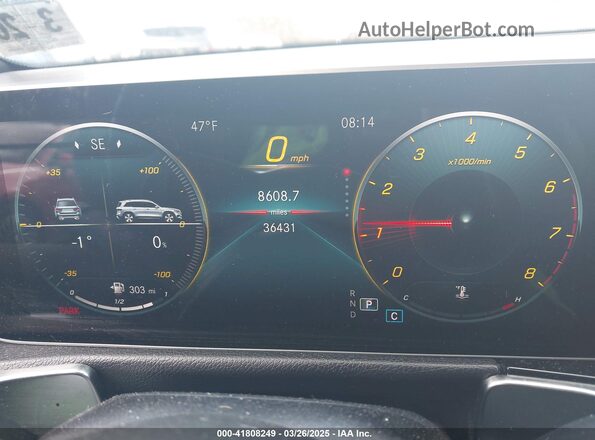 W1N4M4HB2MW102365 2021 MERCEDES-BENZ GLB-CLASS Gray უკანა სავარძლების ხედი