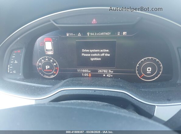 WA1LHAF76JD035811 2018 AUDI Q7 Gray Vista de los asientos traseros