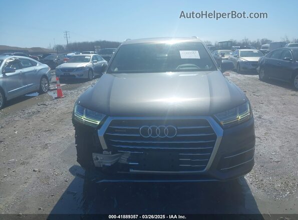 WA1LHAF76JD035811 2018 AUDI Q7 Gray Vista del cuadro de instrumentos