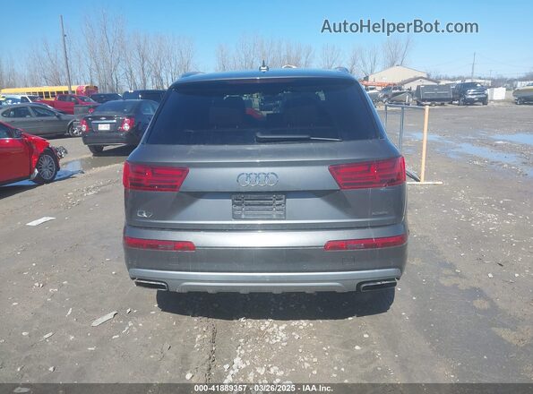WA1LHAF76JD035811 2018 AUDI Q7 Gray 