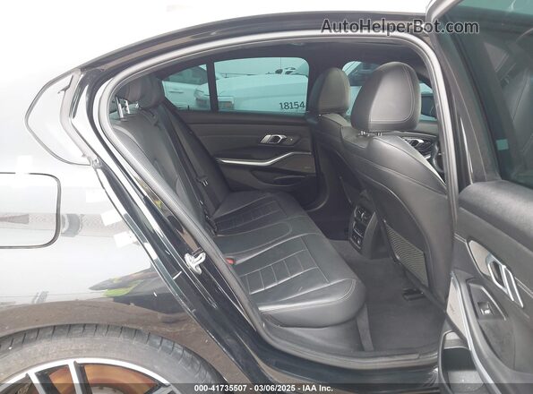 WBA5U7C0XLAF54160 2020 BMW 3 SERIES Black VIN კოდის სტიკერის ხედი