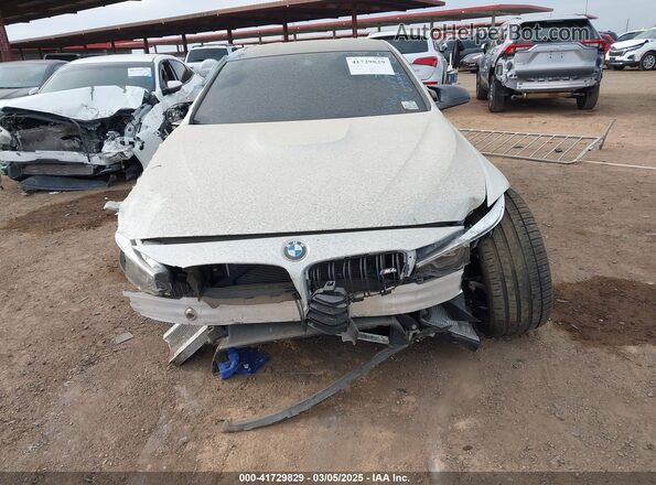 WBS4Y9C00LFH65779 2020 BMW M4 White Instrument cluster view