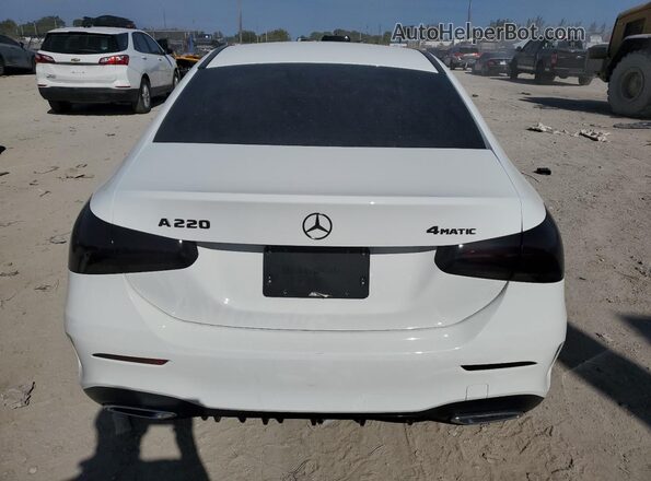 WDD3G4FB3KW005255 2019 MERCEDES-BENZ A White Հետևի տեսք