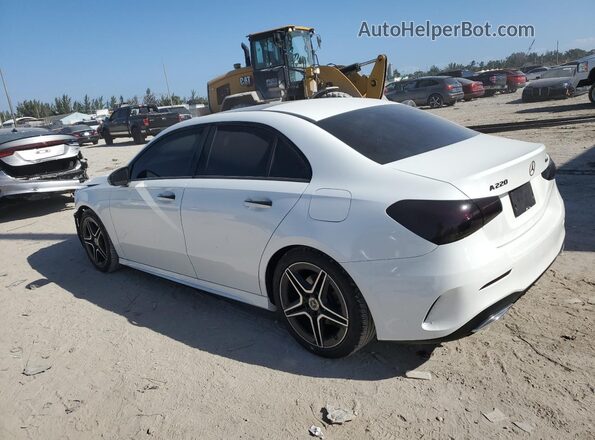 WDD3G4FB3KW005255 2019 MERCEDES-BENZ A White Հետևի ձախ