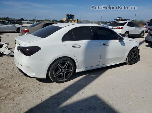 WDD3G4FB3KW005255 2019 MERCEDES-BENZ A White Հետևի աջ