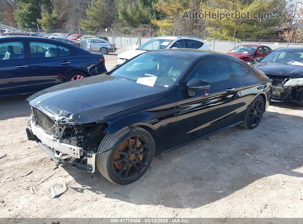 WDDWJ6EB1JF619067 2018 MERCEDES-BENZ AMG C 43 Black სალონის 360-გრადუსიანი ხედი