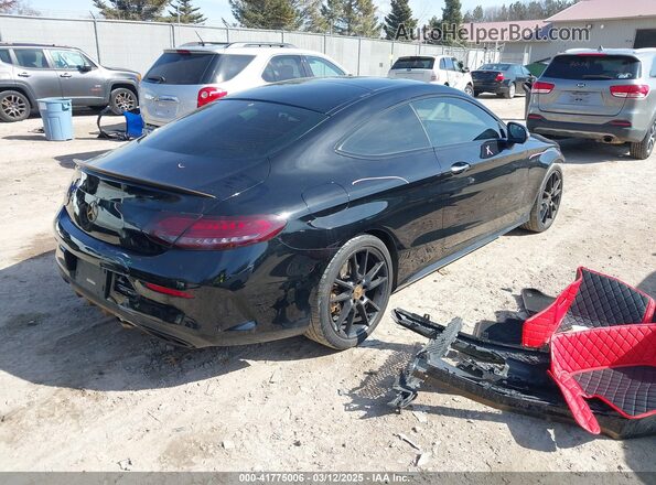 WDDWJ6EB1JF619067 2018 MERCEDES-BENZ AMG C 43 Black უკანა მარჯვენა