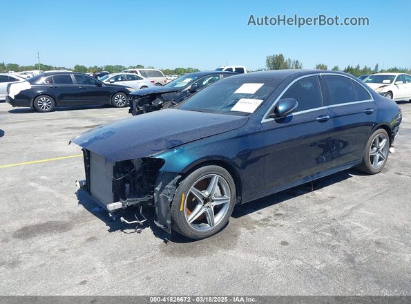 WDDZF4JB1HA017124 2017 MERCEDES-BENZ E-CLASS Turquoise 