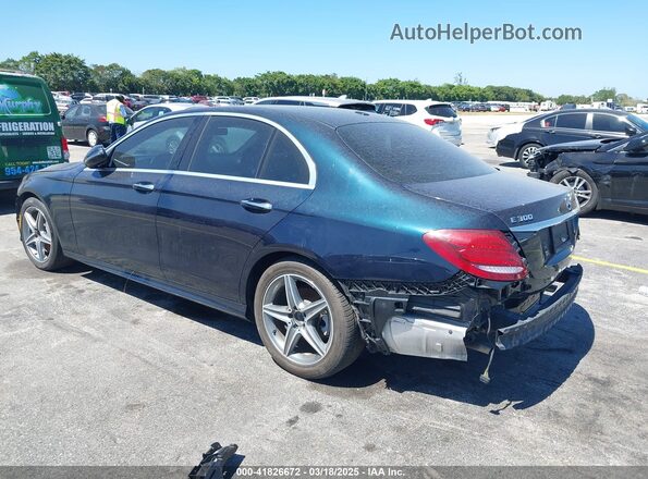 WDDZF4JB1HA017124 2017 MERCEDES-BENZ E-CLASS Turquoise 