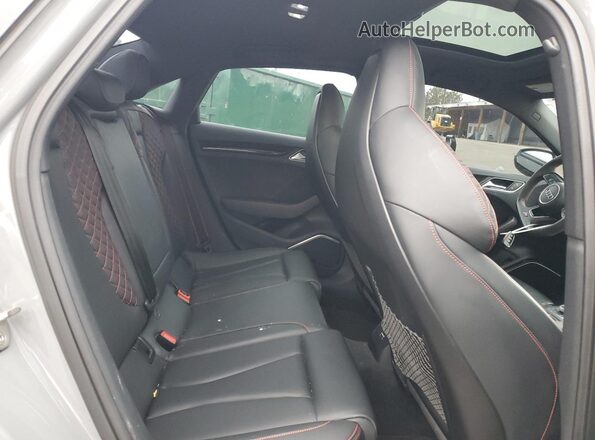 WUABWGFF6LA901855 2020 AUDI RS3 Gray Rear seats view