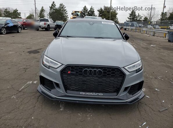 WUABWGFF6LA901855 2020 AUDI RS3 Gray Front view
