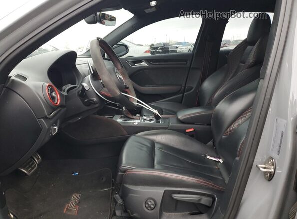 WUABWGFF6LA901855 2020 AUDI RS3 Gray Front interior view