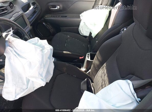 ZACNJABB0KPK60397 2019 JEEP RENEGADE Gray Вид салону спереду