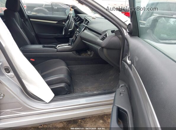 19XFC2F89ME003745 2021 HONDA CIVIC Silver Widok wnętrza z przodu