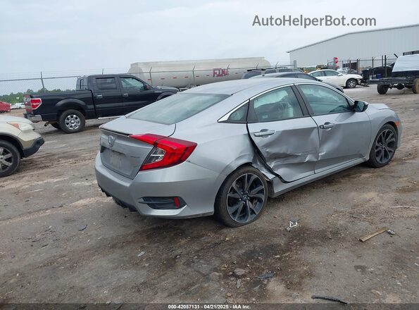 19XFC2F89ME003745 2021 HONDA CIVIC Silver Tył prawy