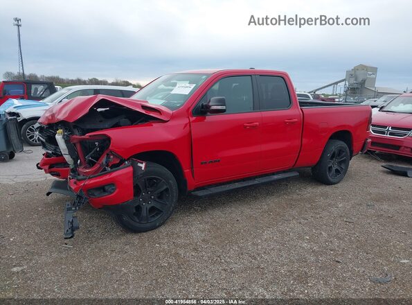 1C6SRFBT0MN540666 2021 RAM 1500 Red Передня ліва чверть