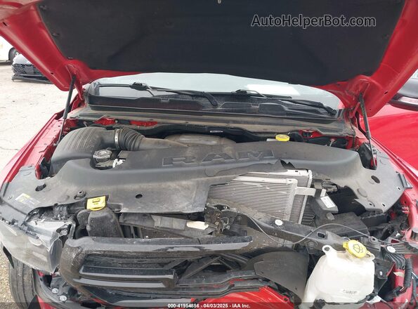 1C6SRFBT0MN540666 2021 RAM 1500 Red Вид ззаду