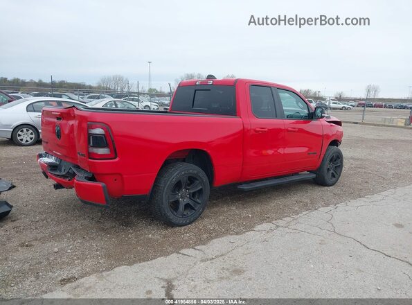 1C6SRFBT0MN540666 2021 RAM 1500 Red Задня права чверть