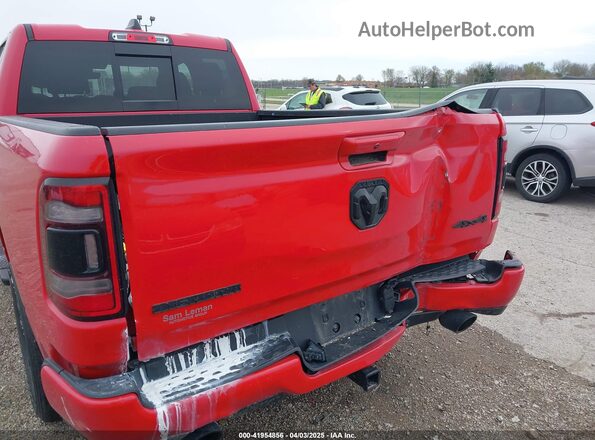 1C6SRFBT0MN540666 2021 RAM 1500 Red Вид спереду