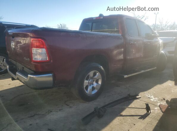 1C6SRFBT3MN741915 2021 RAM 1500 Maroon Tył prawy