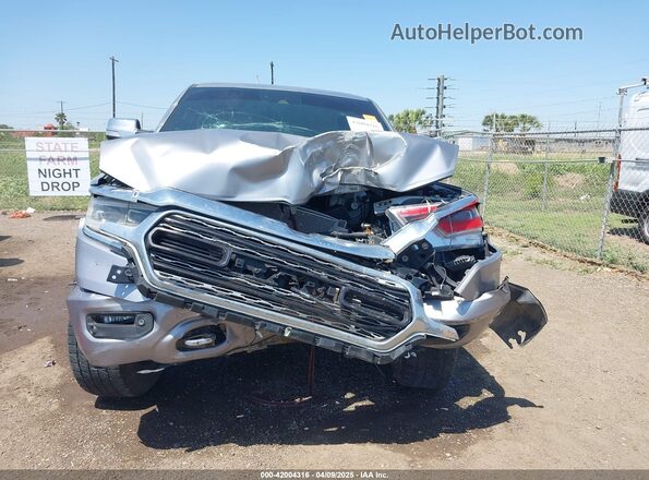 1C6SRFHT8LN287134 2020 RAM 1500 Silver Dashboard view