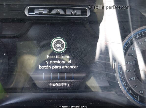 1C6SRFHT8LN287134 2020 RAM 1500 Silver Rear seats view