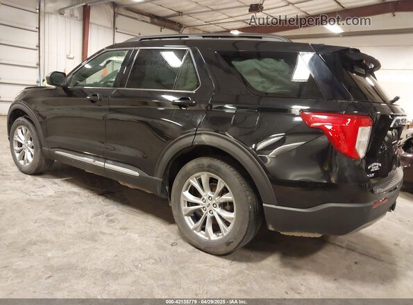 1FMSK8DH2LGA20288 2020 FORD FORD EXPLORER Black Trasero izquierdo
