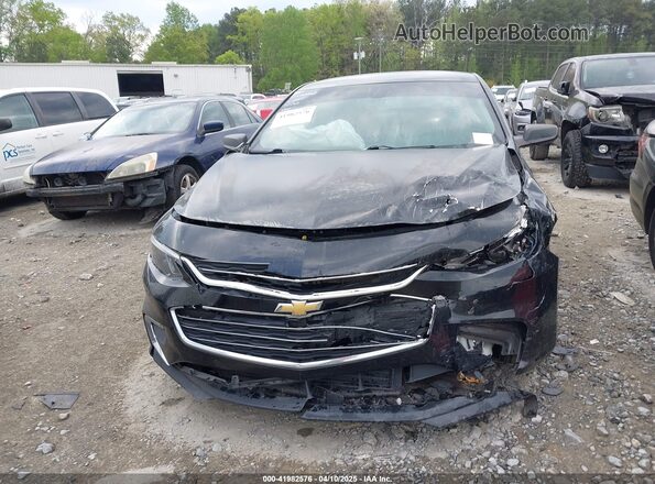 1G1ZB5ST0JF113170 2018 CHEVROLET MALIBU Black Instrument cluster view
