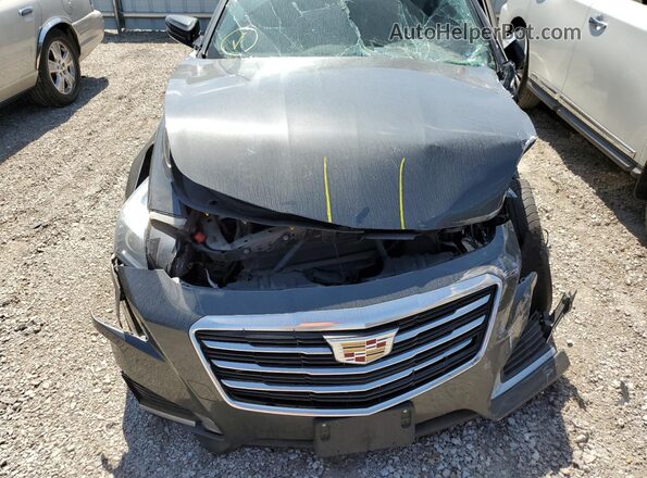 1G6AX5SS0G0184915 2016 CADILLAC CTS Gray Widok wnętrza z tyłu