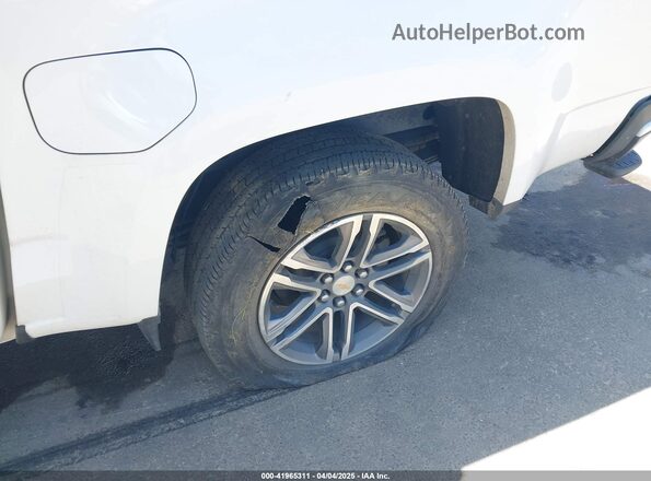 1GCGSBEA4M1296212 2021 CHEVROLET COLORADO White Vista del salpicadero