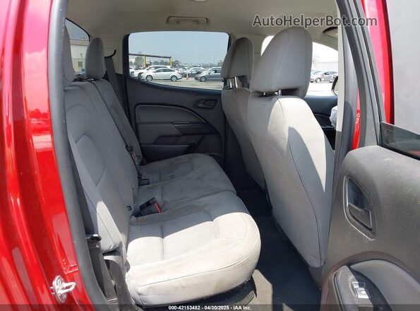 1GCGSBEN8M1232810 2021 CHEVROLET COLORADO Красный Вид наклейки с VIN-кодом