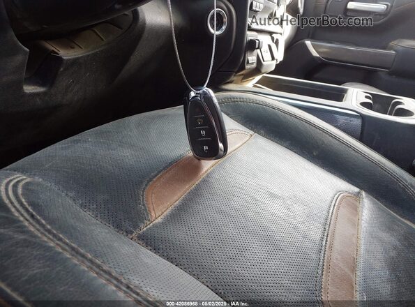 1GTP9EEL4MZ267793 2021 GMC SIERRA Gray წინა პანელის ხედი