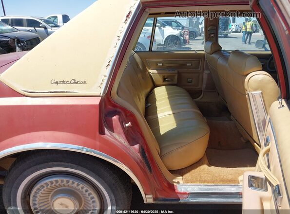 1N69L7C174817 1977 CHEVROLET CAPRICE Красный 