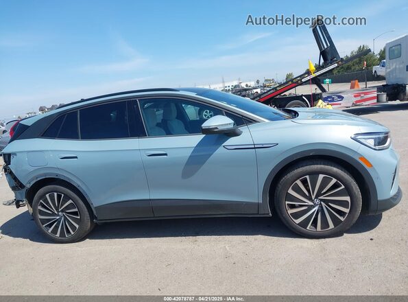 1V25MPE88RC007449 2024 VOLKSWAGEN ID.4 Light Blue Панорамный вид салона 360°