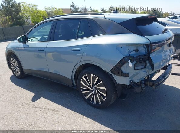 1V25MPE88RC007449 2024 VOLKSWAGEN ID.4 Light Blue Задняя левая четверть