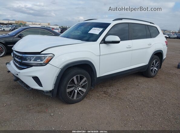 1V2DP2CA9MC534582 2021 VOLKSWAGEN ATLAS White Przód lewy