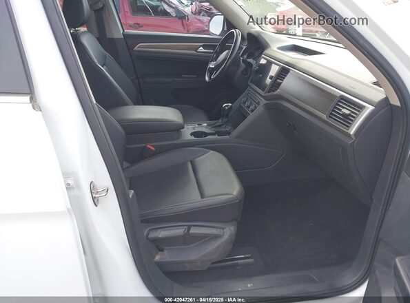 1V2DP2CA9MC534582 2021 VOLKSWAGEN ATLAS White Widok wnętrza z przodu