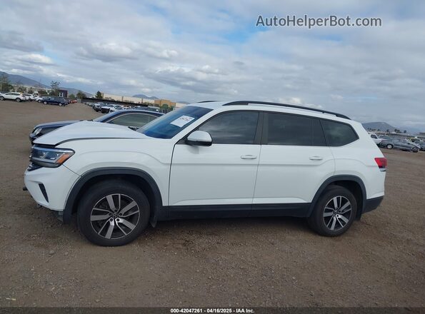 1V2DP2CA9MC534582 2021 VOLKSWAGEN ATLAS White Widok wnętrza 360 stopni